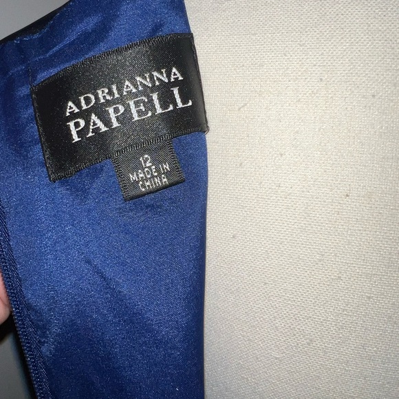 adrianna papell Royal blue dress - Picture 4 of 6